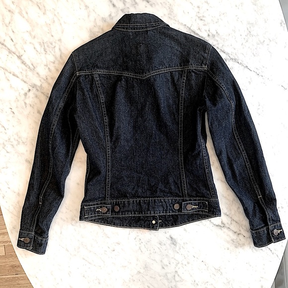 Levi’s trucker jacket in dark rinse size XS - Picture 4 of 10